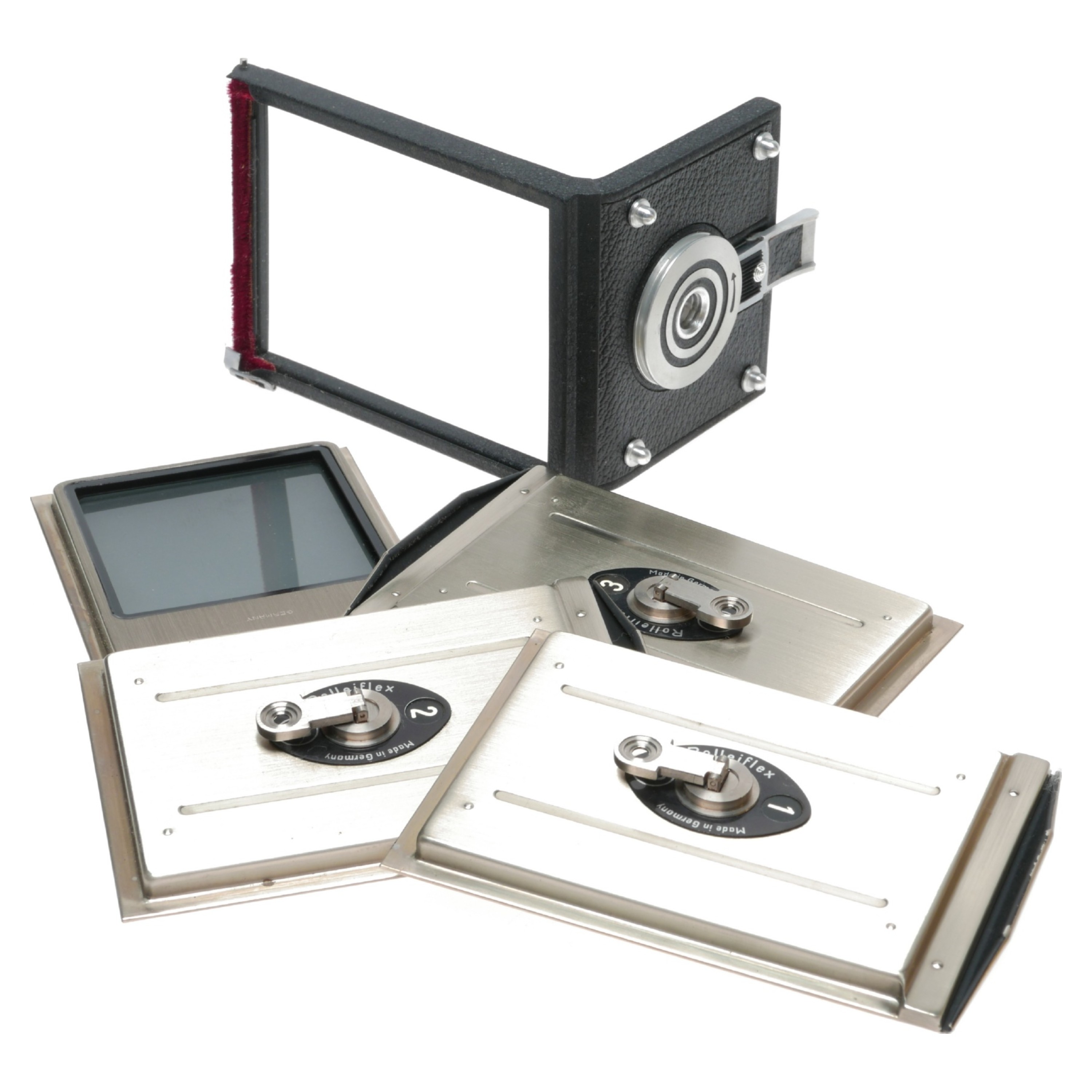 Rollei Rolleiflex Rolleicord TLR Camera Sheet Film Plate Adapter