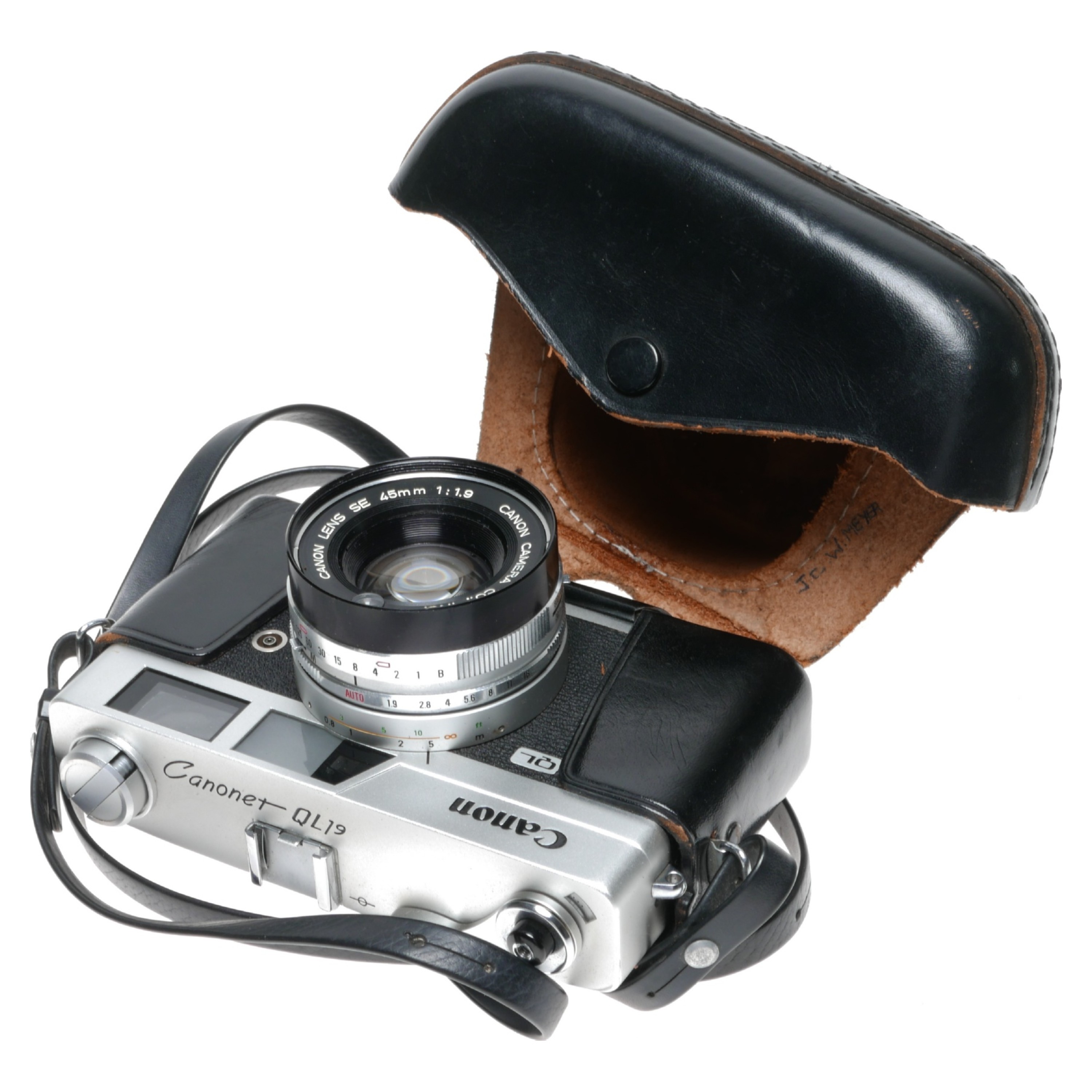 Canon Canonet QL19 35mm Rangefinder Film Camera SE 1:1.9/45mm