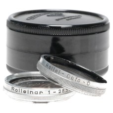 Rollei-Duto 0 Soft Filter Rolleinar 1-28.5 Diameter Close-up Lens