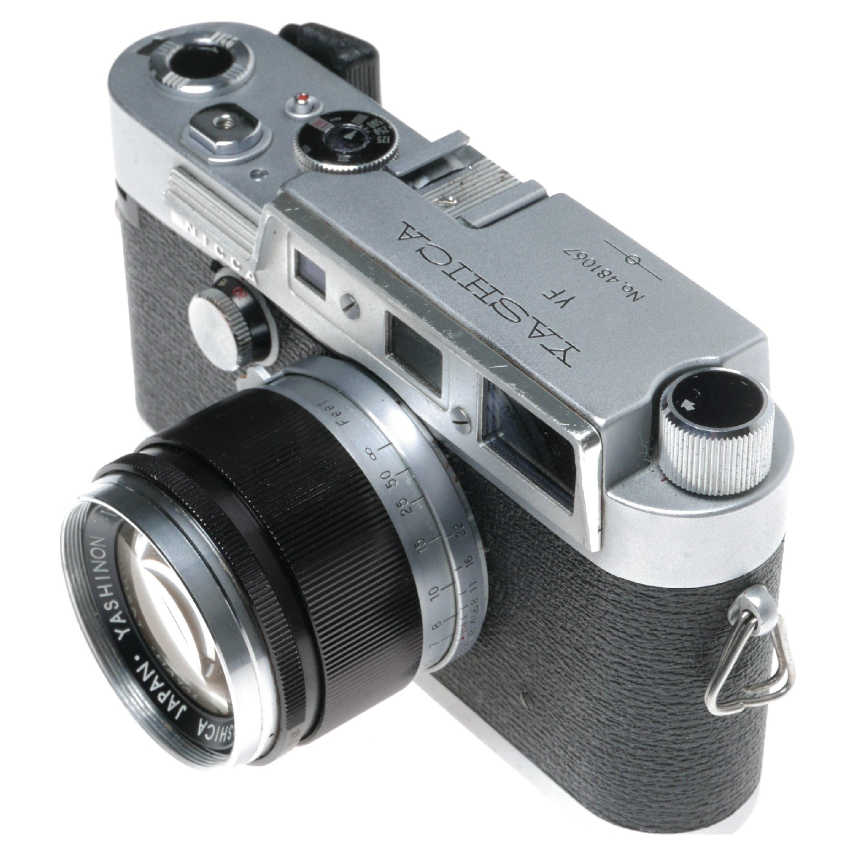 フィルムカメラ YASHICA YF NICCA Yashica YF (1959) - mike eckman dot com