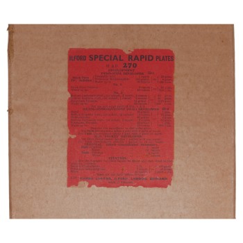 Ilford Special Rapid Plates 3 ¼ x 4 ¼ Inch Sealed Box 270 Speed Unused