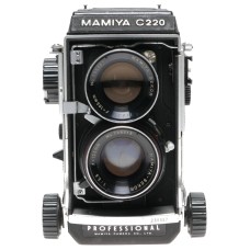 Mamiya C220 Professional TLR Film Camera Sekor 3.5/105mm Lens
