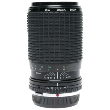 Sigma Zoom f=80-200mm 1:4.5-5.6 MC Lens fits Olympus Camera