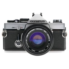 Olympus OM-2 35mm SLR Film Camera F.Zuiko Auto-S 1.8/50 Pouch Instructions