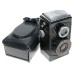 Clix-O-Flex Pseudo TLR Bakelite Camera Maestrar F.57.5mm Meniscus Lens