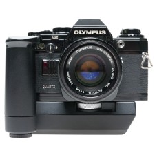 Olympus OM-10 Quartz SLR Camera MC Auto-S 1:1.8 f-50mm Motor Drive