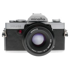 Minolta XG 9 XG-S 35mm SLR Film Camera MD 1:2 50mm Lens