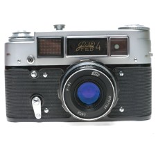 FED-4b 35mm Rangefinder Camera Industar-61 2.8/52 M39 Leica Mount USSR