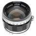 Canon Rangefinder RF Camera Lens 1.4/50mm Leica Screw Mount