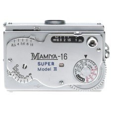 Mamiya 16 Super III Miniature Film Spy Camera 3.5/25mm Focusing Lens