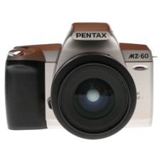 Asahi Pentax MZ-60 35mm SLR Camera 35-80 Zoom Lens Carry Bag