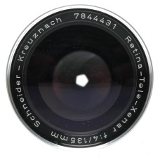 Schneider Retina-Tele-Xenar R f:4/135mm Kodak Reflex Mount Lens