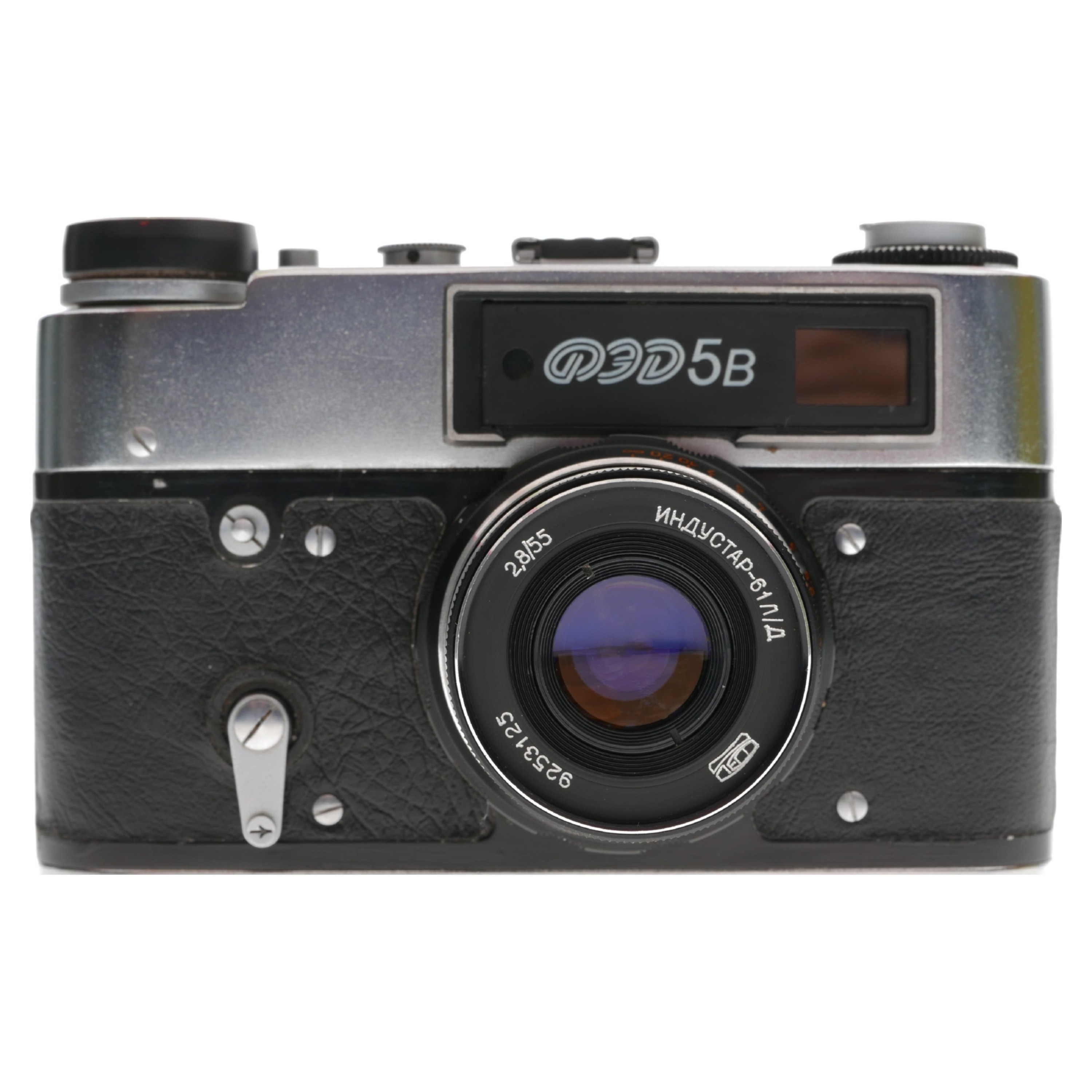 Fed 5b 35mm Rangefinder Camera M39 Industar 61 L D 2 8 55 Ussr