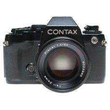 Contax 159MM Zeiss Planar 1.4/50 T PMD Motor Drive W-6 Power Pack