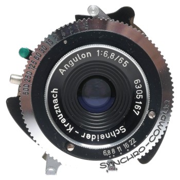 Schneider-Kreuznach Angulon 1:6.8/65 Lens Bergheil 6.5x9 Plate Camera
