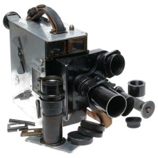 Newman Sinclair 35mm Cine camera 4x Ross Cooke lenses 5x mag