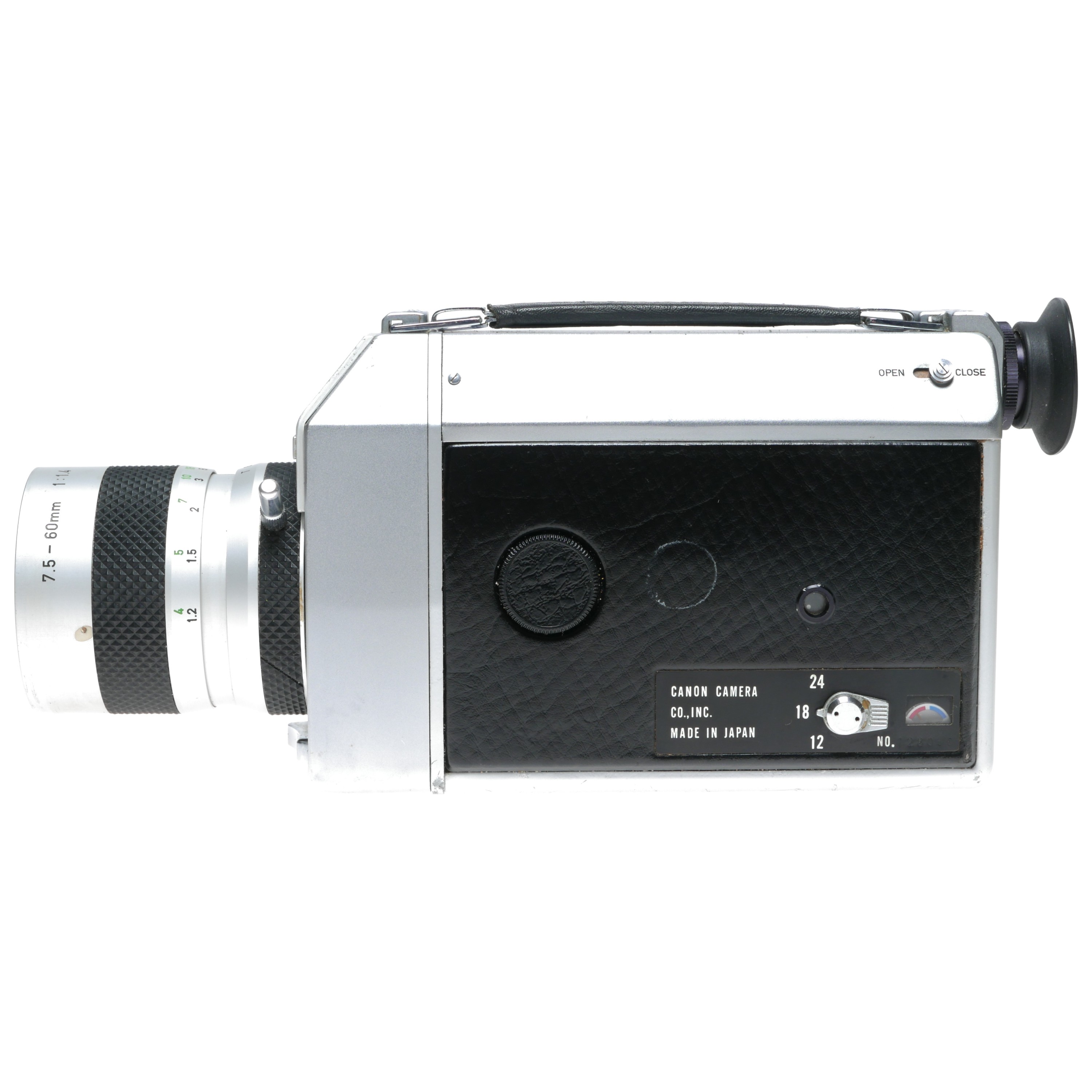 Super8 Canon cine camera Auto Zoom 814 cased cap manual
