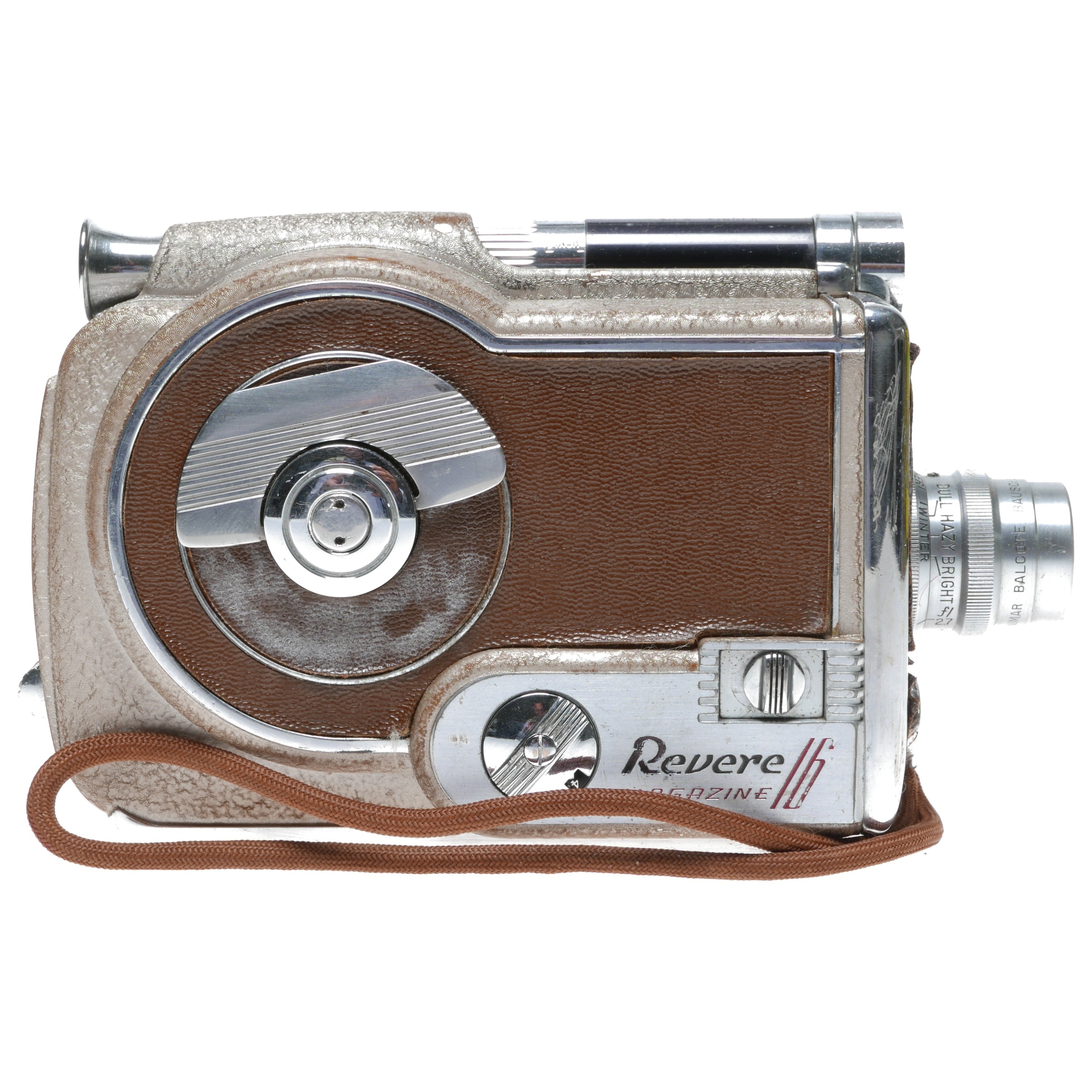 Revere 16mm magazine load film movie camera 25mm f2.7 Balcot lens - Vintage  lens | vintagefilmcamerashop.com