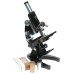 Olympus bench top microscope 3 objective lenses in original case