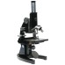 Olympus bench top microscope 3 objective lenses in original case