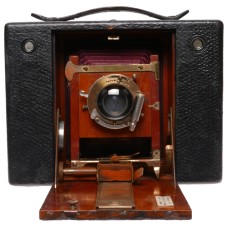 Kodak 104 No 4 Cartridge first model 4x5 bellows box vintage film camera