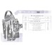 H8 Bolex 8mm film Cine camera 4 Yvar lenses cased manuals