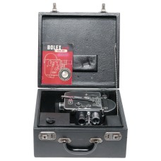 Bolex H8 Supreme Double 8 Cine camera 3 lenses rotating turret