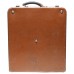 Linhof original camera factory fitted flight case brown leather