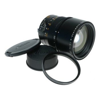 Leica APO-Summicron-M 90mm f/2 ASPH Lens M-Mount Black
