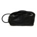 Vintage Black Benser used Leather Camera Pouch Bag Braided Strap Vintage Black Benser used Leather Camera Pouch Bag Braided Strap