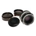 NIKKOR-S Auto 50mm f/2 Non-Ai Lens Kit NIPPON KOGAKU JAPAN