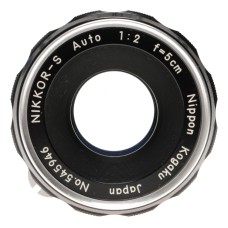 NIKKOR-S Auto 50mm f/2 Non-Ai Lens Kit NIPPON KOGAKU JAPAN