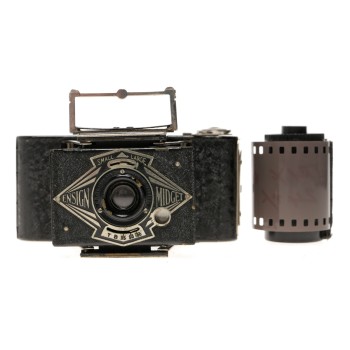 Ensign Midget Folding Camera Art Deco Model 33 E10 Film 1934