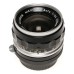 NIKKOR-S Auto 35mm f/2.8 Non-Ai Wide Angle Lens 03m Close Focus NIKKOR-S Auto 35mm f/2.8 Non-Ai Wide Angle Lens 03m Close Focus
