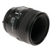 Nikon AF Micro NIKKOR 60mm f/2.8 D Macro Lens Nikon AF Micro NIKKOR 60mm f/2.8 D Macro Lens