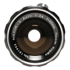 NIKKOR-S Auto 35mm f/2.8 Non-Ai Wide Angle Prime Lens