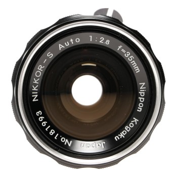 NIKKOR-S Auto 35mm f/2.8 Non-Ai Wide Angle Prime Lens NIKKOR-S Auto 35mm f/2.8 Non-Ai Wide Angle Prime Lens