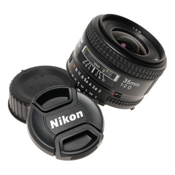 NIKON AF NIKKOR 35mm f/2 D Wide Angle Prime Lens Autofocus NIKON AF NIKKOR 35mm f/2 D Wide Angle Prime Lens Autofocus