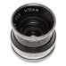 KERN SWITAR 16mm f/1.8 H16 RX C-Mount Wide Angle Cine Lens KERN SWITAR 16mm f/1.8 H16 RX C-Mount Wide Angle Cine Lens