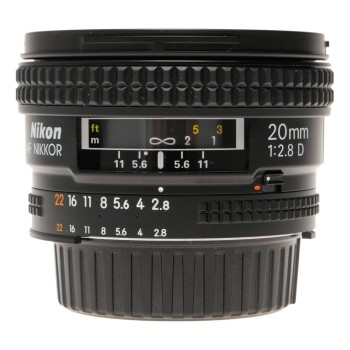 NIKON AF NIKKOR 20mm f/2.8 D Wide Angle Prime Lens Hood