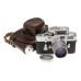 LEICA M3 RF film camera Summicron 50mm f/2 chrome Meter Case Kit