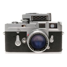 LEICA M3 RF film camera Summicron 50mm f/2 chrome Meter Case Kit LEICA M3 RF film camera Summicron 50mm f/2 chrome Meter Case Kit