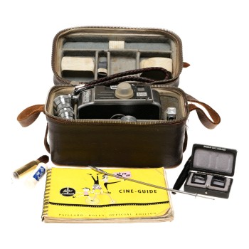 Paillard Bolex C-8 8mm Movie Camera Kit Vintage