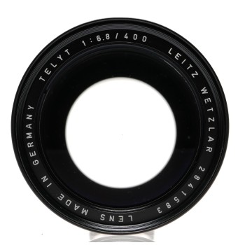 LEITZ WETZLAR TELYT-R 400mm f/6.8 Telephoto R-Mount Lens LEITZ WETZLAR TELYT-R 400mm f/6.8 Telephoto R-Mount Lens