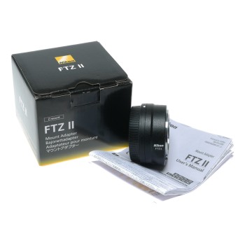 Nikon FTZ II Mount Adapter F to Z Mount Genuine FTZ2 Mint