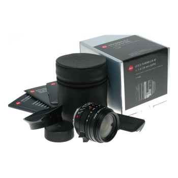 Leica Summilux-M 28mm f/1.4 ASPH Lens M-Mount Wide Mint