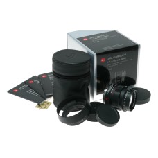Leica Summilux-M 50mm f/1.4 ASPH Lens 11688 Black Chrome