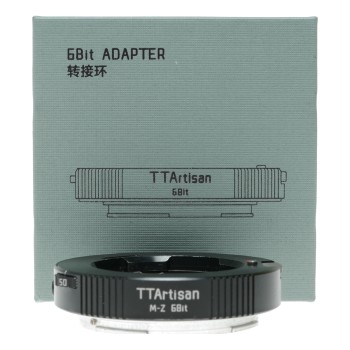 TTArtisan M-Z 6Bit Adapter Leica M to Nikon Z Exif IS