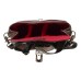 ONA Bowery Leica Camera Bag Brown Leather Red Interior