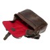 ONA Bowery Leica Camera Bag Brown Leather Red Interior